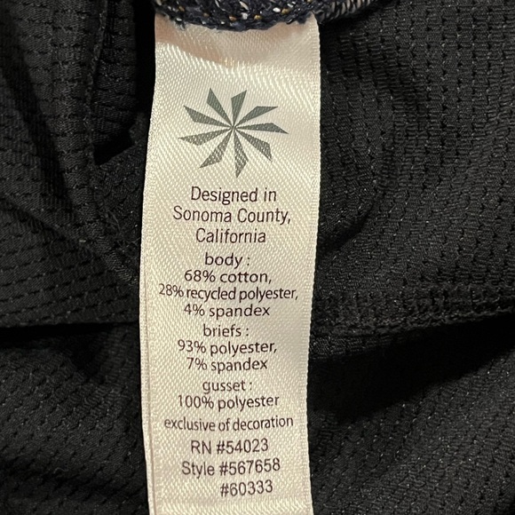 Athleta Bettona Dark Blue Denim-look Skort - Picture 10 of 12